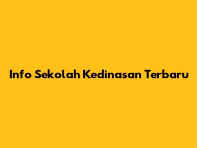 Info Sekolah Kedinasan Terbaru